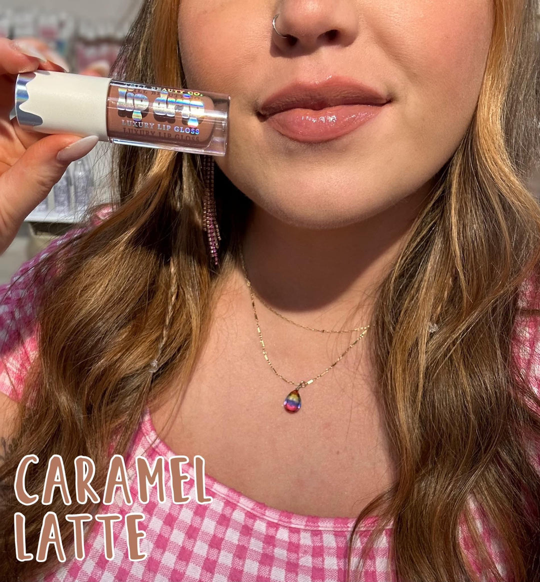 TMLL Lip Drip Luxury Lip Gloss-The Bee Chic Boutique-Caramel Latte-[option4]-[option5]-[option6]-[option7]-[option8]-Shop-Boutique-Clothing-for-Women-Online