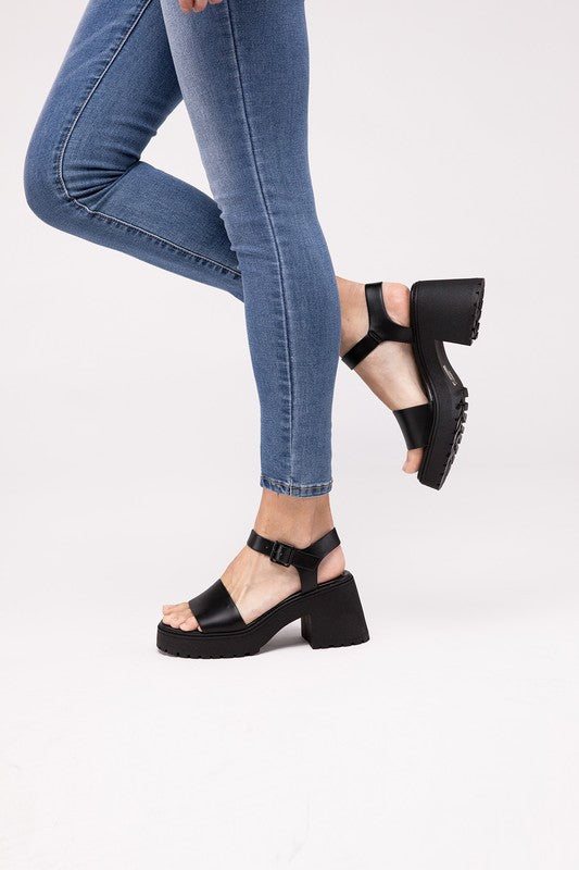 Step By Step Open Toe Platform Heel Sandals-Fortune Dynamic-Black-5.5-[option4]-[option5]-[option6]-[option7]-[option8]-Shop-Boutique-Clothing-for-Women-Online