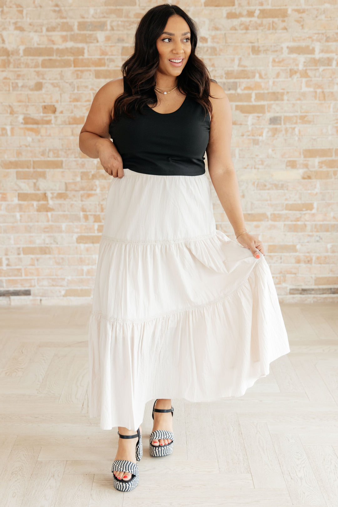 Let It Begin Tiered Maxi Skirt-Womens-Ave Shops-[option4]-[option5]-[option6]-[option7]-[option8]-Shop-Boutique-Clothing-for-Women-Online