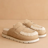 AVALON-SUEDE SHEARLING LOAFER MULE-Let's See Style-[option4]-[option5]-[option6]-[option7]-[option8]-Shop-Boutique-Clothing-for-Women-Online
