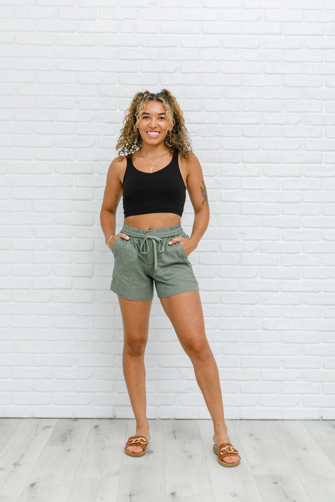 Start The Day Shorts-Womens-Ave Shops-[option4]-[option5]-[option6]-[option7]-[option8]-Shop-Boutique-Clothing-for-Women-Online