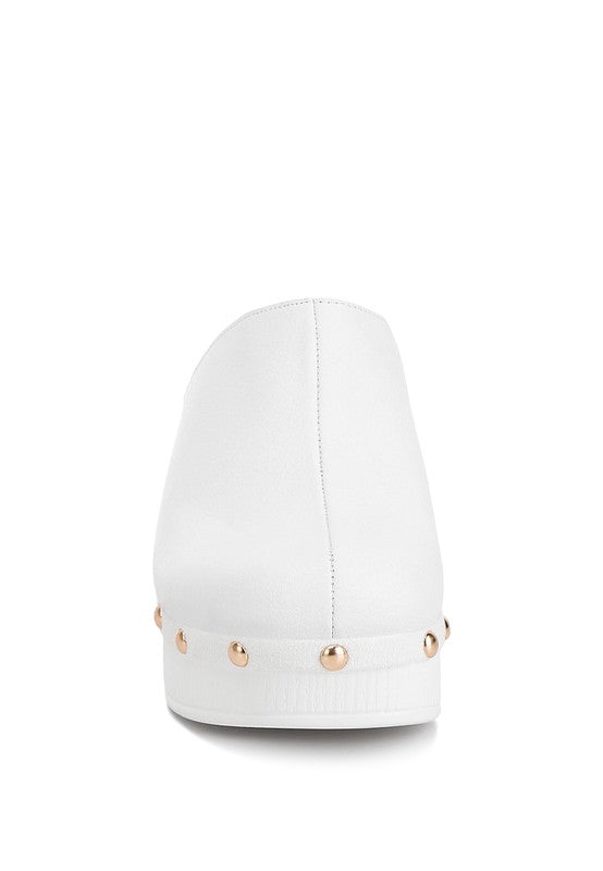 Benji Recycled Leather Clogs-Rag Company-[option4]-[option5]-[option6]-[option7]-[option8]-Shop-Boutique-Clothing-for-Women-Online