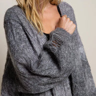 POL Distressed Cable-Knit Ombre Dying Cardigan-cardigan-Trendsi-[option4]-[option5]-[option6]-[option7]-[option8]-Shop-Boutique-Clothing-for-Women-Online
