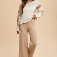 Annie Wear Color Block Drop Shoulder Sweater-Sweaters-Trendsi-[option4]-[option5]-[option6]-[option7]-[option8]-Shop-Boutique-Clothing-for-Women-Online