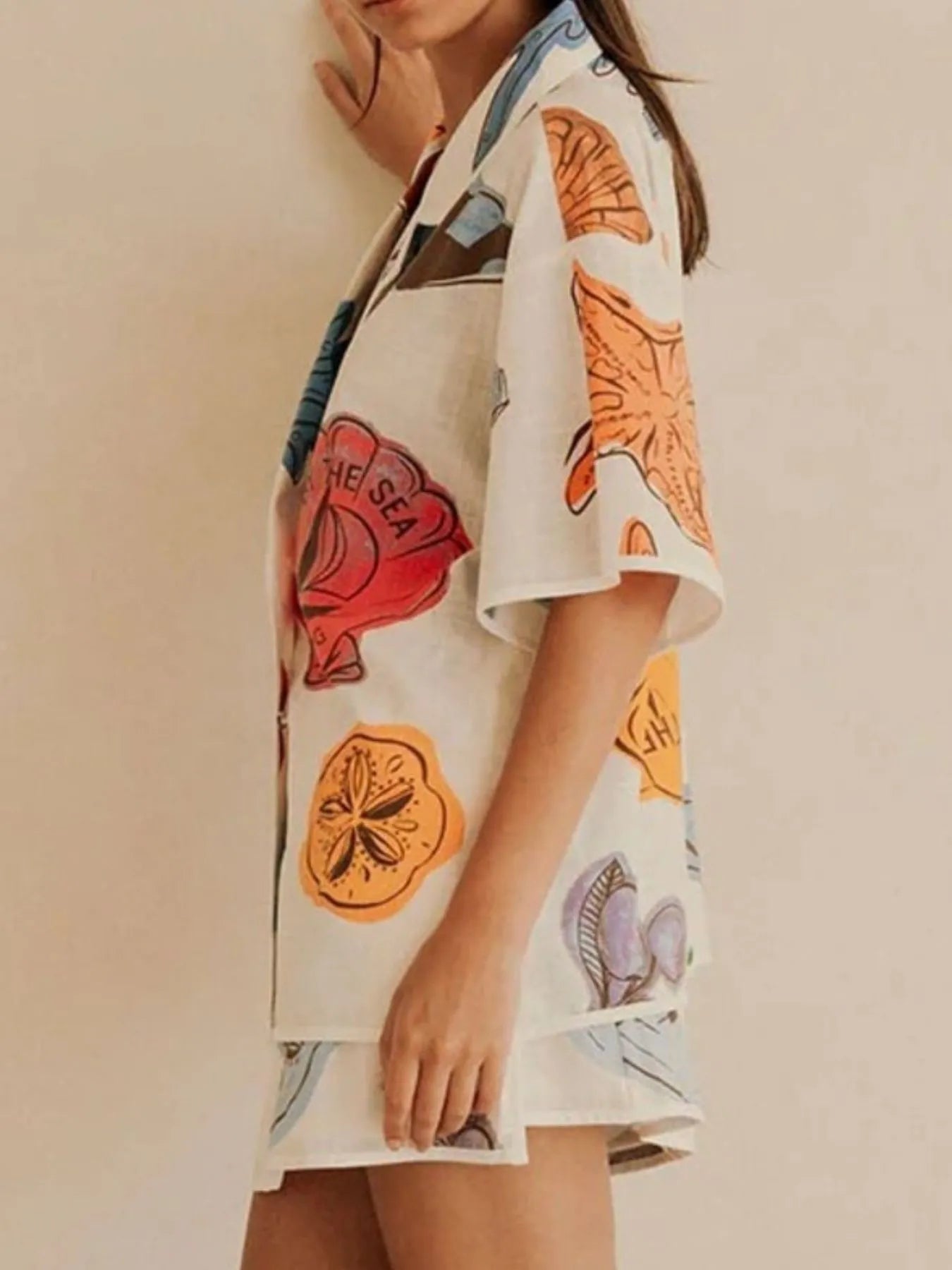 Button Up Short Sleeve Shirt and Shorts Set-Sets-Trendsi-[option4]-[option5]-[option6]-[option7]-[option8]-Shop-Boutique-Clothing-for-Women-Online