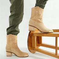 Emberly Suede Square Toe Ankle Boots-Rag Company-[option4]-[option5]-[option6]-[option7]-[option8]-Shop-Boutique-Clothing-for-Women-Online