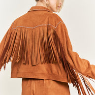 Suede studded fringe jacket-Jade By Jane-[option4]-[option5]-[option6]-[option7]-[option8]-Shop-Boutique-Clothing-for-Women-Online