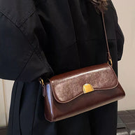 Golden Clasp Shoulder Bag-hand bag-Trendsi-[option4]-[option5]-[option6]-[option7]-[option8]-Shop-Boutique-Clothing-for-Women-Online