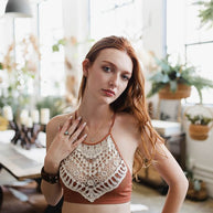 Crochet Lace High Neck Bralette-Leto Accessories-Rust-XS/S-[option4]-[option5]-[option6]-[option7]-[option8]-Shop-Boutique-Clothing-for-Women-Online