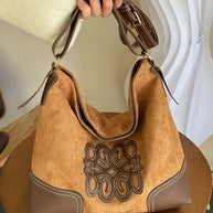 Suede Patch Adjustable Strap Tote Bag-Bags-Trendsi-[option4]-[option5]-[option6]-[option7]-[option8]-Shop-Boutique-Clothing-for-Women-Online