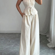 Sweetheart Neck Tube Top and Pants Set-Sets-Trendsi-[option4]-[option5]-[option6]-[option7]-[option8]-Shop-Boutique-Clothing-for-Women-Online