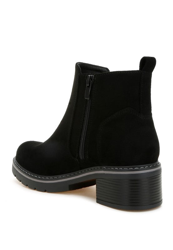 Tigris Microfiber Zipper Boots-Rag Company-[option4]-[option5]-[option6]-[option7]-[option8]-Shop-Boutique-Clothing-for-Women-Online