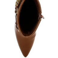 Nicene Harness Detail Stiletto Boots-Rag Company-[option4]-[option5]-[option6]-[option7]-[option8]-Shop-Boutique-Clothing-for-Women-Online