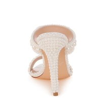 Ambrin Pearl Embellished Slip On Stiletto Heels-Rag Company-[option4]-[option5]-[option6]-[option7]-[option8]-Shop-Boutique-Clothing-for-Women-Online