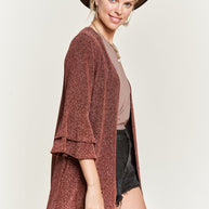 Glitter bell sleeve kimono cardigan-Jade By Jane-[option4]-[option5]-[option6]-[option7]-[option8]-Shop-Boutique-Clothing-for-Women-Online