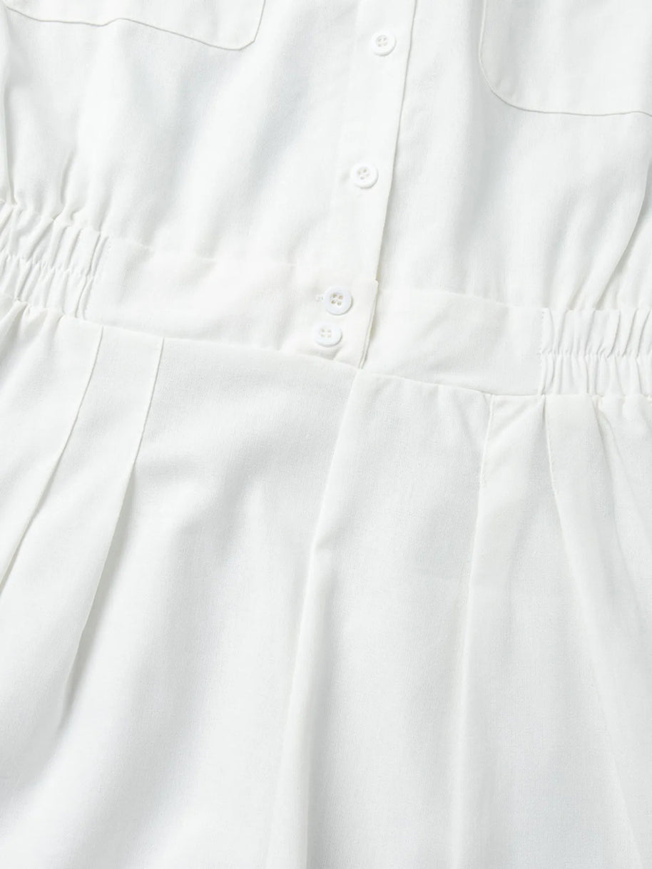 Casual Button Front Long Sleeve Romper-Sets-Trendsi-[option4]-[option5]-[option6]-[option7]-[option8]-Shop-Boutique-Clothing-for-Women-Online