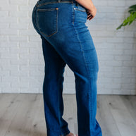 Judy Blue Campbell High Rise Center Seam Detail Straight Jeans-Womens-Ave Shops-[option4]-[option5]-[option6]-[option7]-[option8]-Shop-Boutique-Clothing-for-Women-Online