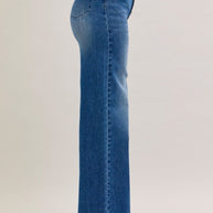 Karla High Waist Column Straight Button-Fly & Back Welt Pkts-Womens-Ave Shops-[option4]-[option5]-[option6]-[option7]-[option8]-Shop-Boutique-Clothing-for-Women-Online