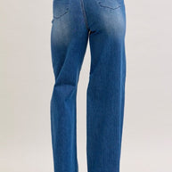 Karla High Waist Column Straight Button-Fly & Back Welt Pkts-Womens-Ave Shops-[option4]-[option5]-[option6]-[option7]-[option8]-Shop-Boutique-Clothing-for-Women-Online