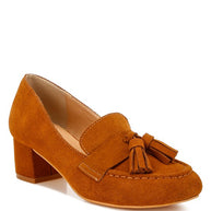 Aloha Tassels Detail Genuine Suede Loafers-Rag Company-[option4]-[option5]-[option6]-[option7]-[option8]-Shop-Boutique-Clothing-for-Women-Online