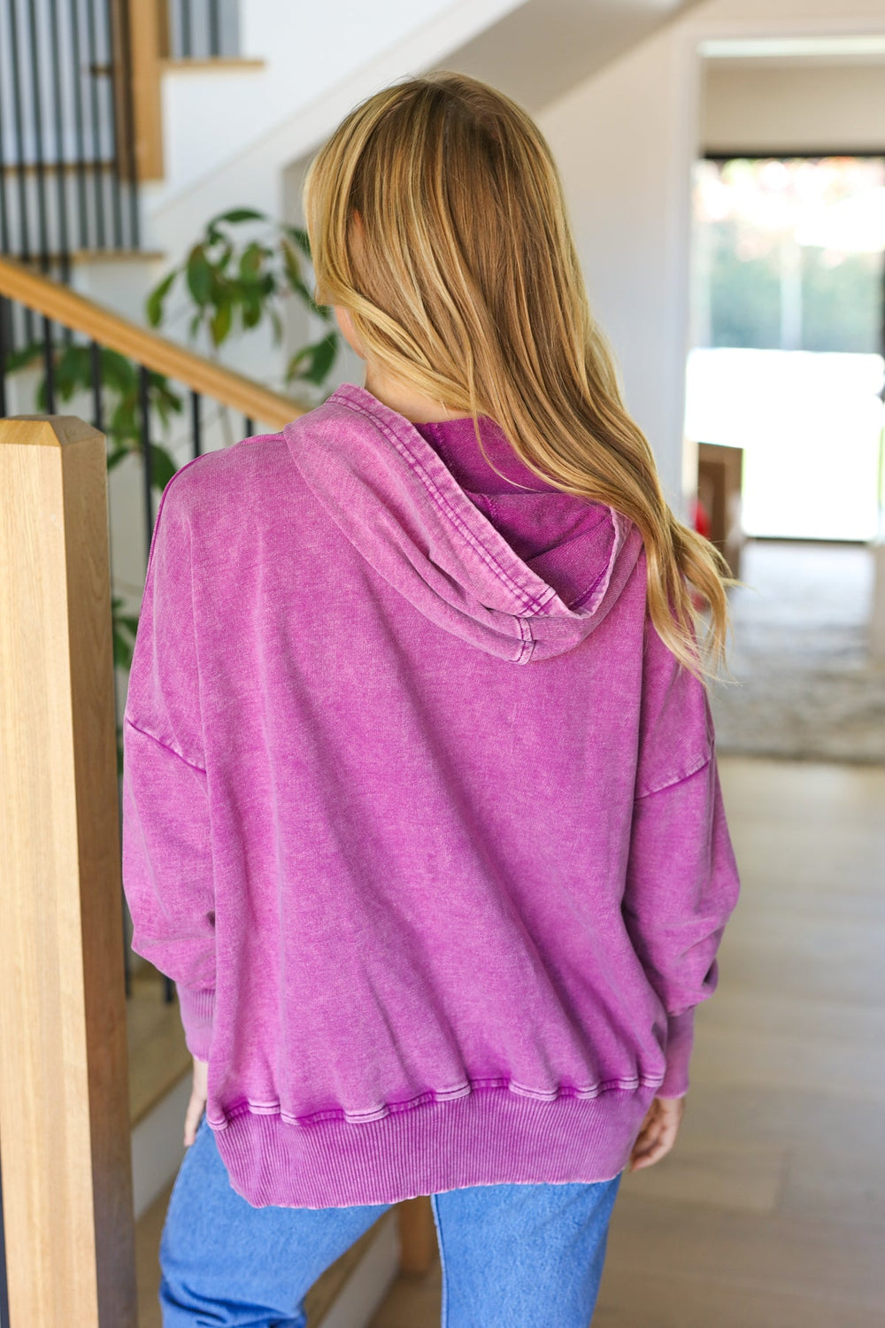 Call On Me Violet French Terry Snap Button Hoodie-Zenana-[option4]-[option5]-[option6]-[option7]-[option8]-Shop-Boutique-Clothing-for-Women-Online