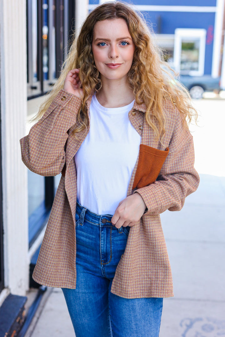 Start You Day Rust Flannel Plaid Oversized Shacket-Haptics-[option4]-[option5]-[option6]-[option7]-[option8]-Shop-Boutique-Clothing-for-Women-Online