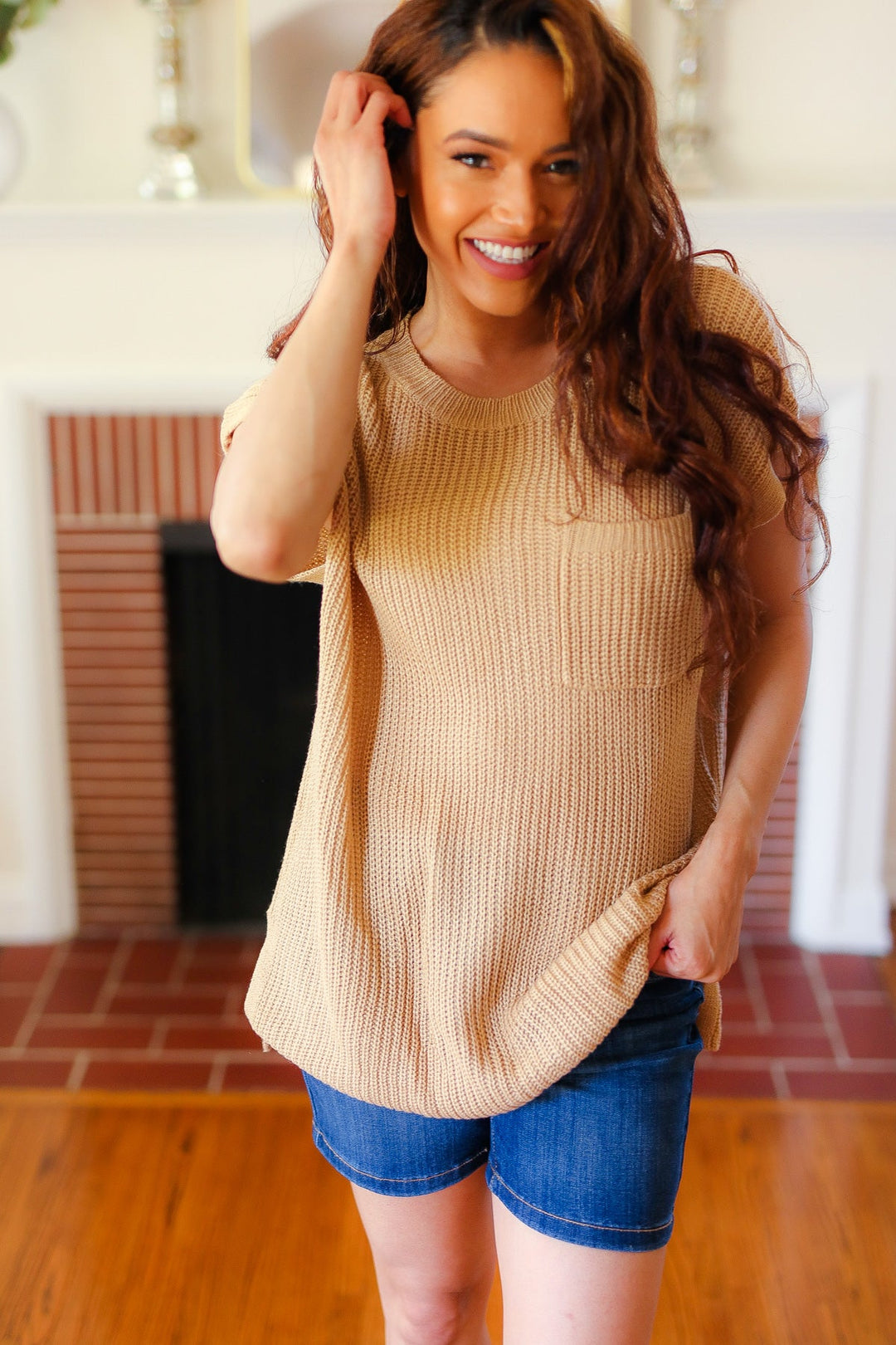 Best In Bold Taupe Dolman Ribbed Knit Sweater Top-Haptics-[option4]-[option5]-[option6]-[option7]-[option8]-Shop-Boutique-Clothing-for-Women-Online