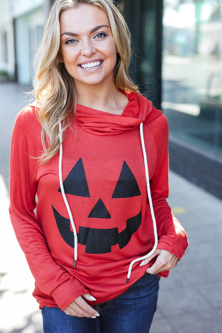 Orange Jack-O-Lantern French Terry Thumb Hole Double Hoodie-Vanilla Bay-[option4]-[option5]-[option6]-[option7]-[option8]-Shop-Boutique-Clothing-for-Women-Online