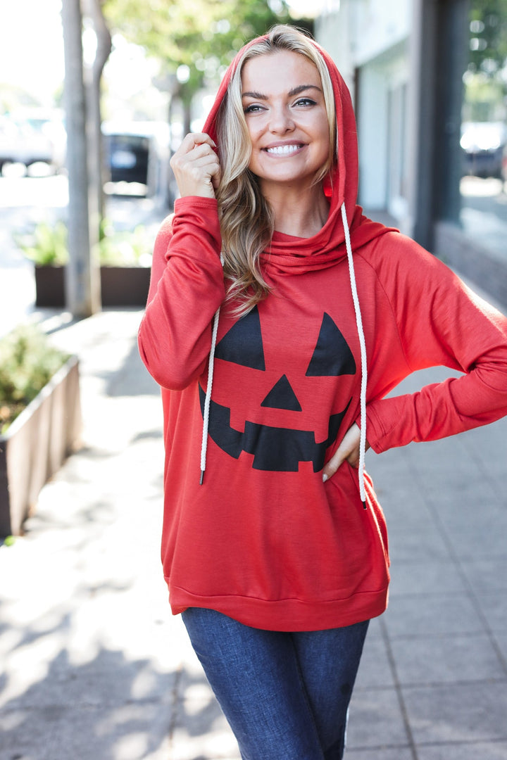 Orange Jack-O-Lantern French Terry Thumb Hole Double Hoodie-Vanilla Bay-[option4]-[option5]-[option6]-[option7]-[option8]-Shop-Boutique-Clothing-for-Women-Online