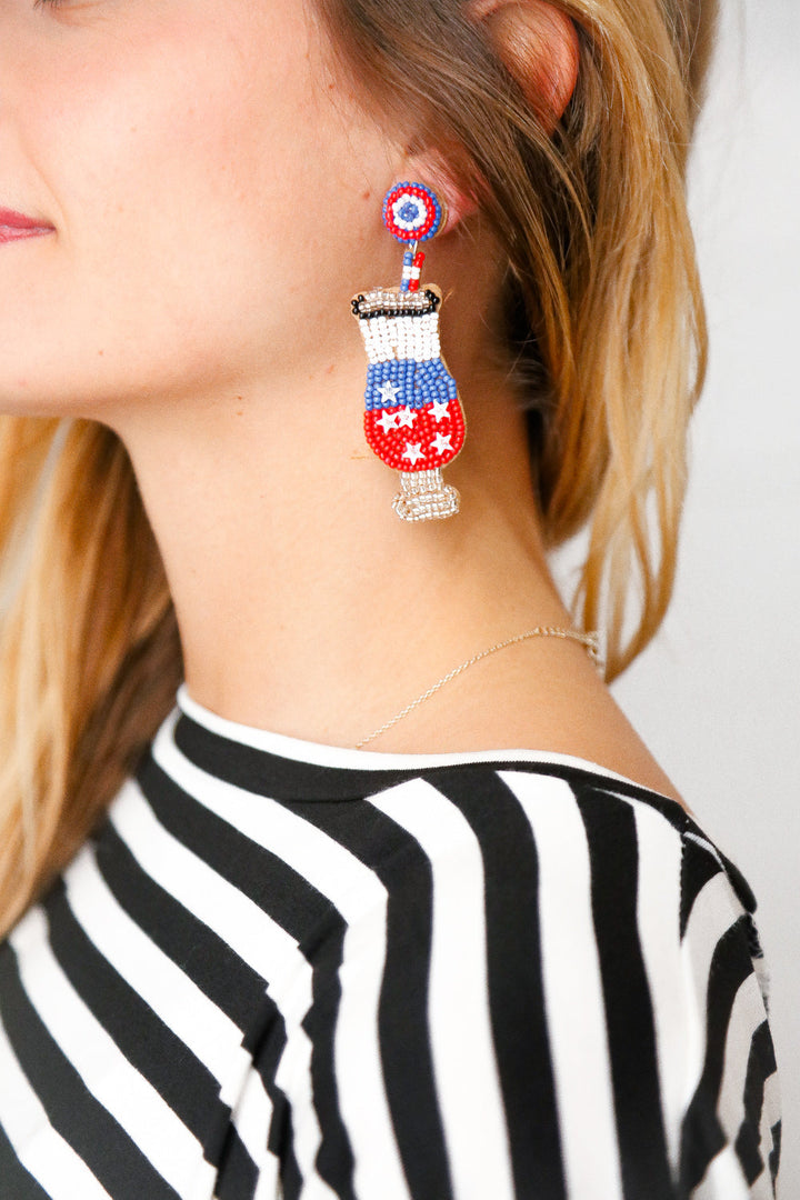 Freedom Cocktail Beaded Dangle Earrings-ICON-One Size Fits All-[option4]-[option5]-[option6]-[option7]-[option8]-Shop-Boutique-Clothing-for-Women-Online
