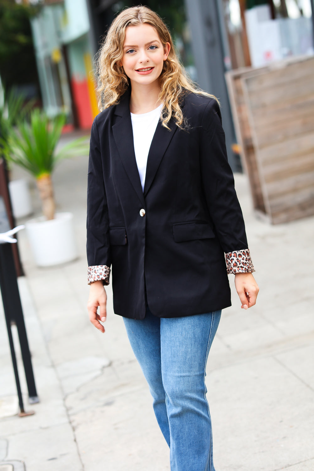 Feeling Bold Black Leopard Tailored Collar Lapel Blazer-Haptics-[option4]-[option5]-[option6]-[option7]-[option8]-Shop-Boutique-Clothing-for-Women-Online