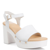 Sawor Recycled Leather High Block Sandals-Rag Company-[option4]-[option5]-[option6]-[option7]-[option8]-Shop-Boutique-Clothing-for-Women-Online