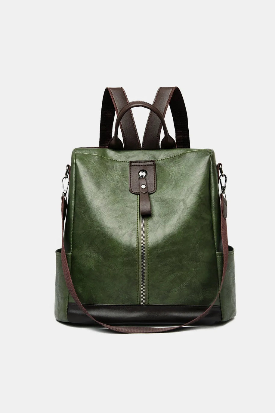 PU Leather Backpack Bag-backpack-Trendsi-[option4]-[option5]-[option6]-[option7]-[option8]-Shop-Boutique-Clothing-for-Women-Online