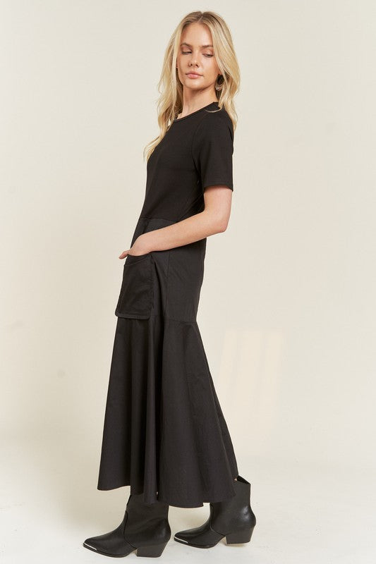 KNIT MIX DRESS-Jade By Jane-[option4]-[option5]-[option6]-[option7]-[option8]-Shop-Boutique-Clothing-for-Women-Online