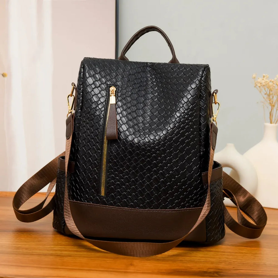 PU Leather Backpack Bag-Bags-Trendsi-[option4]-[option5]-[option6]-[option7]-[option8]-Shop-Boutique-Clothing-for-Women-Online