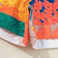 Printed Button Up Long Sleeve Top and Shorts Set-sets-Trendsi-[option4]-[option5]-[option6]-[option7]-[option8]-Shop-Boutique-Clothing-for-Women-Online