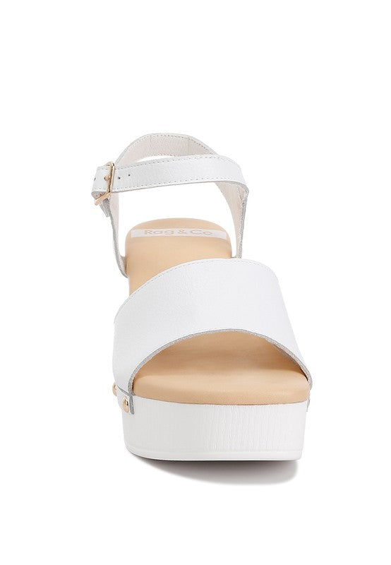 Sawor Recycled Leather High Block Sandals-Rag Company-[option4]-[option5]-[option6]-[option7]-[option8]-Shop-Boutique-Clothing-for-Women-Online