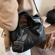 Leather Crossbody Bag with Charm-handbag-Trendsi-[option4]-[option5]-[option6]-[option7]-[option8]-Shop-Boutique-Clothing-for-Women-Online