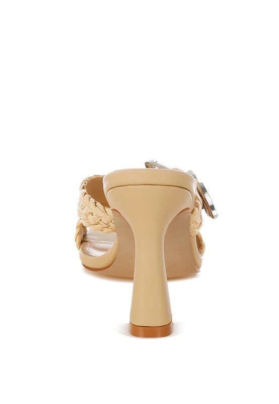 Nimaya Braided Criss-Cross Strap Sandals-Rag Company-[option4]-[option5]-[option6]-[option7]-[option8]-Shop-Boutique-Clothing-for-Women-Online