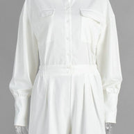 Casual Button Front Long Sleeve Romper-Sets-Trendsi-[option4]-[option5]-[option6]-[option7]-[option8]-Shop-Boutique-Clothing-for-Women-Online