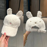 Cute Fluffy Bear Ears Winter Hat-Hats & Headwear-Trendsi-[option4]-[option5]-[option6]-[option7]-[option8]-Shop-Boutique-Clothing-for-Women-Online