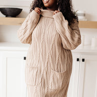 Bundled Beauty Turtleneck Sweater Dress-Dresses-Ave Shops-[option4]-[option5]-[option6]-[option7]-[option8]-Shop-Boutique-Clothing-for-Women-Online