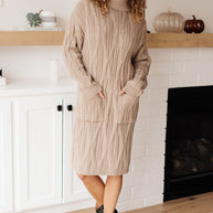Bundled Beauty Turtleneck Sweater Dress-Dresses-Ave Shops-[option4]-[option5]-[option6]-[option7]-[option8]-Shop-Boutique-Clothing-for-Women-Online