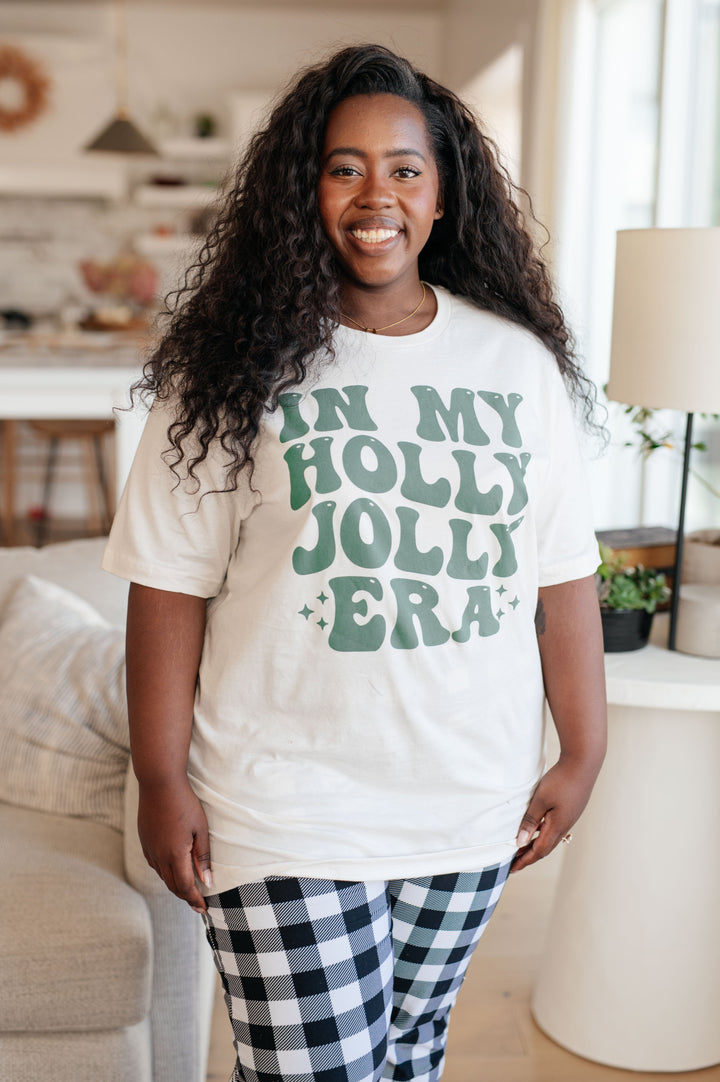 In My Holly Jolly Era Graphic T-Tops-Ave Shops-[option4]-[option5]-[option6]-[option7]-[option8]-Shop-Boutique-Clothing-for-Women-Online