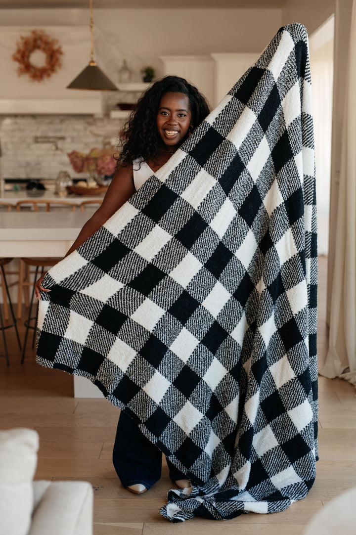 Penny Blanket Single Cuddle Size in Plaid-Accessories-Ave Shops-OS-[option4]-[option5]-[option6]-[option7]-[option8]-Shop-Boutique-Clothing-for-Women-Online