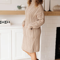 Bundled Beauty Turtleneck Sweater Dress-Dresses-Ave Shops-[option4]-[option5]-[option6]-[option7]-[option8]-Shop-Boutique-Clothing-for-Women-Online