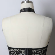 High Neck Mesh Choker Bralette-Leto Accessories-[option4]-[option5]-[option6]-[option7]-[option8]-Shop-Boutique-Clothing-for-Women-Online