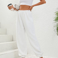 Textured Pull-On Joggers-Sweatpants & Joggers-Trendsi-[option4]-[option5]-[option6]-[option7]-[option8]-Shop-Boutique-Clothing-for-Women-Online