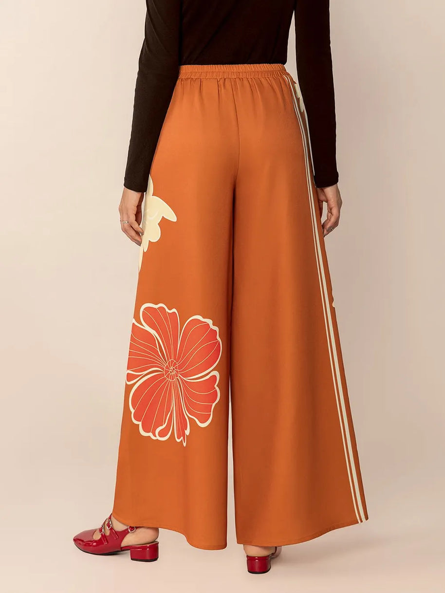 Printed Elastic Waist Wide Leg Pants-Pants-Trendsi-[option4]-[option5]-[option6]-[option7]-[option8]-Shop-Boutique-Clothing-for-Women-Online