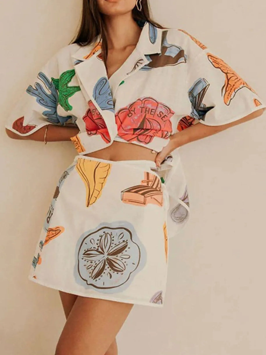 Button Up Short Sleeve Shirt and Shorts Set-Sets-Trendsi-[option4]-[option5]-[option6]-[option7]-[option8]-Shop-Boutique-Clothing-for-Women-Online